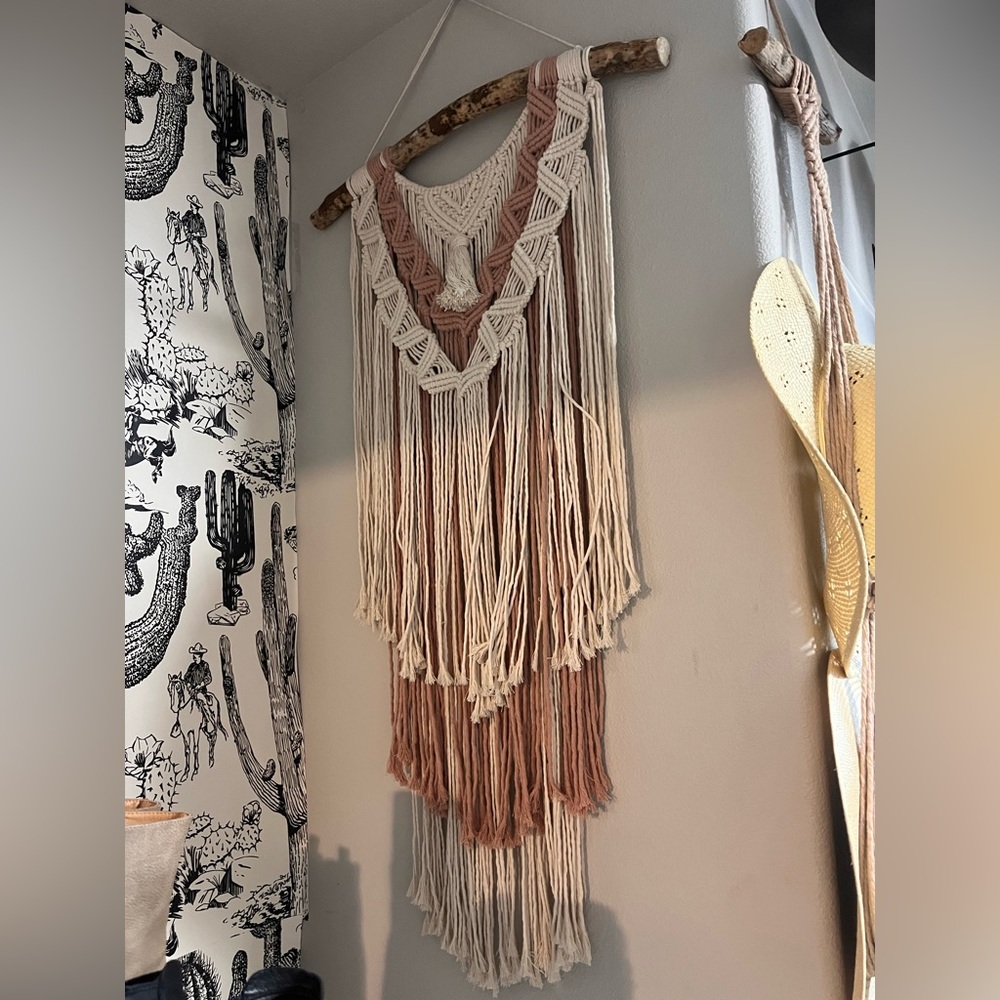 Macrame wall art